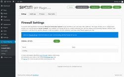 Page screenshot: Sucuri Security &rarr; Firewall (WAF)