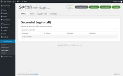 Page screenshot: Sucuri Security &rarr; Last Logins