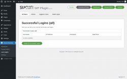 Page screenshot: Sucuri Security &rarr; Last Logins