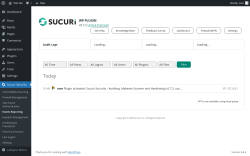 Page screenshot: Sucuri Security &rarr; Events Reporting