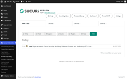 Page screenshot: Sucuri Security &rarr; Events Reporting