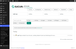 Page screenshot: Sucuri Security &rarr; Events Reporting