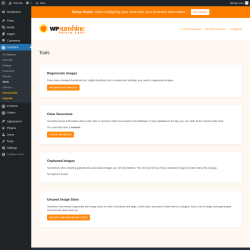 Page screenshot: Sunshine &rarr; Tools