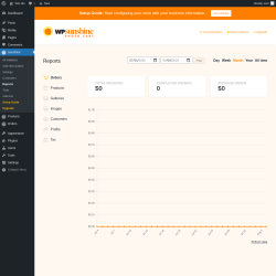 Page screenshot: Sunshine → Reports