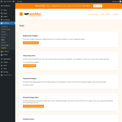 Page screenshot: Sunshine → Tools