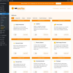 Page screenshot: Sunshine → Add-ons