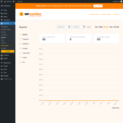 Page screenshot: Sunshine → Reports