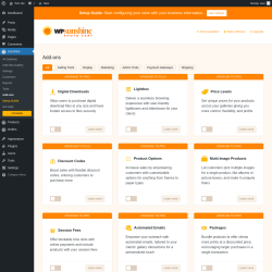 Page screenshot: Sunshine &rarr; Add-ons