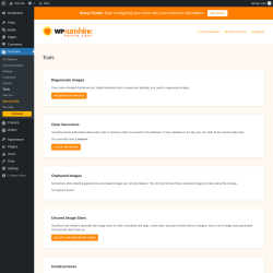 Page screenshot: Sunshine &rarr; Tools