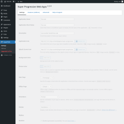 Page screenshot: SuperPWA
