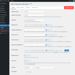 Page screenshot: SuperPWA