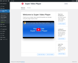 Page screenshot: Super Video Player → Help & Support