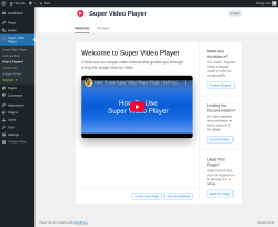Page screenshot: Super Video Player → Help & Support