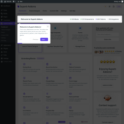 Page screenshot: Superb Addons