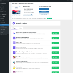 Page screenshot: SuperbThemes