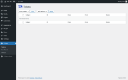 Page screenshot: Tickets