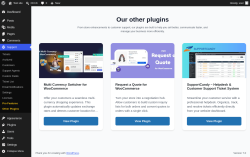 Page screenshot: Support &rarr; Other Plugins