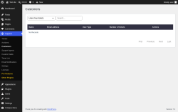 Page screenshot: Support &rarr; Customers