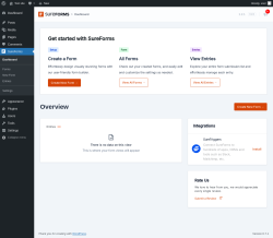 Page screenshot: SureForms