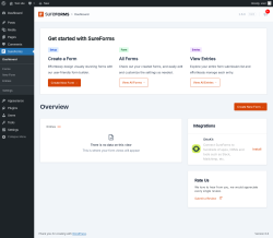 Page screenshot: SureForms