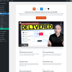 Page screenshot: SureForms &rarr; SMTP