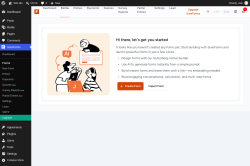 Page screenshot: SureForms &rarr; Forms