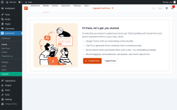 Page screenshot: SureForms &rarr; Forms