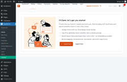 Page screenshot: SureForms &rarr; Forms