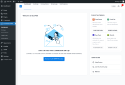 Page screenshot: SureMail SMTP