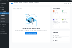 Page screenshot: SureMail SMTP