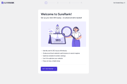 Page screenshot: Onboarding &lsaquo; Test site &mdash; WordPress