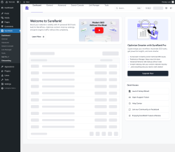 Page screenshot: SureRank