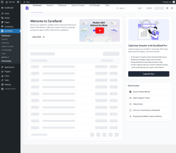 Page screenshot: SureRank