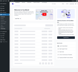 Page screenshot: SureRank