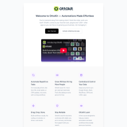 Page screenshot: OttoKit ‹ Test site — WordPress