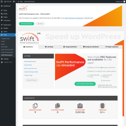 Page screenshot: Tools → Swift Performance