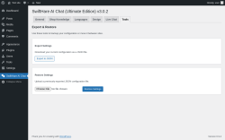 Page screenshot: SwiftHare AI Chat &rarr; Tools