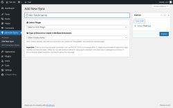 Page screenshot: BD Form Syncs → Add New Sync
