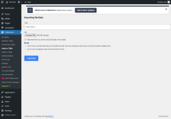 Page screenshot: Tablesome → Import a Table