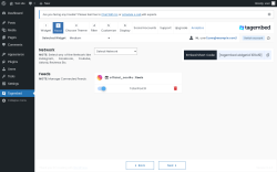 Page screenshot: Tagembed