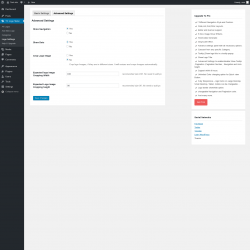 Page screenshot: TC Logo Slider → Logo Settings → Advanced Settings