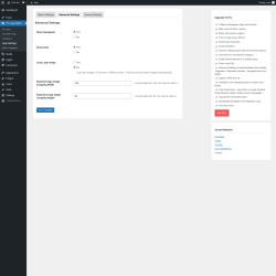 Page screenshot: TC Logo Slider → Logo Settings → Advanced Settings