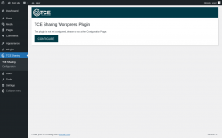 Page screenshot: TCE Sharing