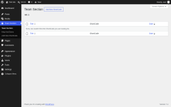 Page screenshot: Team Section