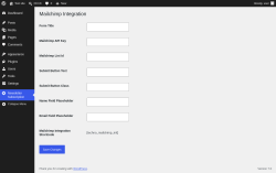 Page screenshot: Newsletter Subscription