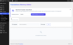Page screenshot: AI Translator &rarr; Translations Editor