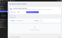 Page screenshot: AI Translator &rarr; Translations Editor