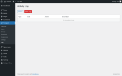 Page screenshot: Telegram → Log
