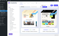 Page screenshot: Templately