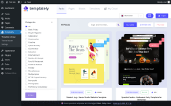 Page screenshot: Templately